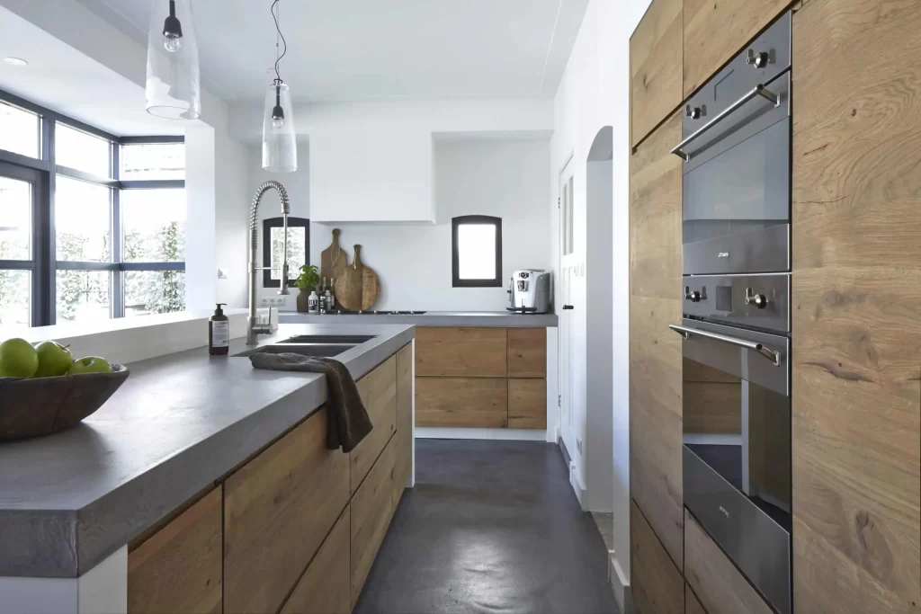 Maatwerk houten keuken