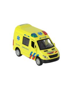 Alternative view of 112 Pull-Back Ambulance Bus 1:34 + Licht en Geluid