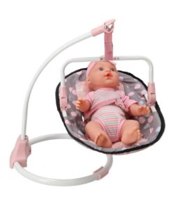 Alternative view of 3in1 Poppenstoel 42x40x40 cm Grijs/Roze