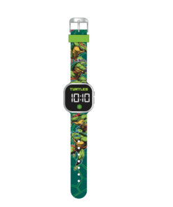 Accutime LED Horloge Ninja Turtle Groen