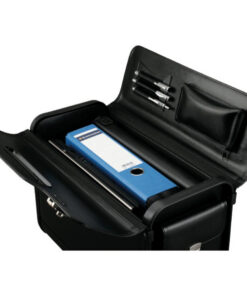 Alternative view of Alassio Pilotenkoffer Genova Imitatieleer Zwart