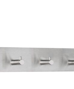 Alco AL-2840 Deurgarderobe Zilver 5 Haken