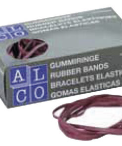 Alco AL-757/2 Elastieken 200x6mm 500 Gram In Doos Rood