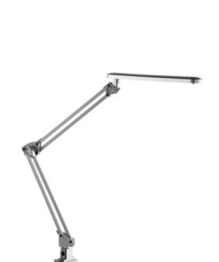 Alco AL-962-28 Bureaulamp Zilver LED Met Klem 230V 7w 50cm