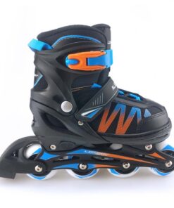 Alert Inline Skates Maat 31-34 Blauw/Oranje/Zwart