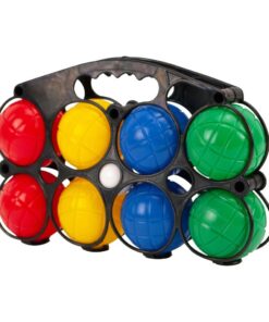 Alert Jeu De Boules Set met 8 Kunststof Ballen