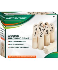 Alternative view of Alert Outdoor Houten Werpspel 13-delig