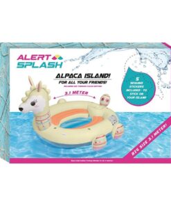 Alert Splash Opblaasbare Lama Eiland met 5 Stickers 310x270x175 cm