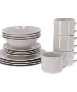 Alternative view of Alpina Ontbijtset 16-delig Wit