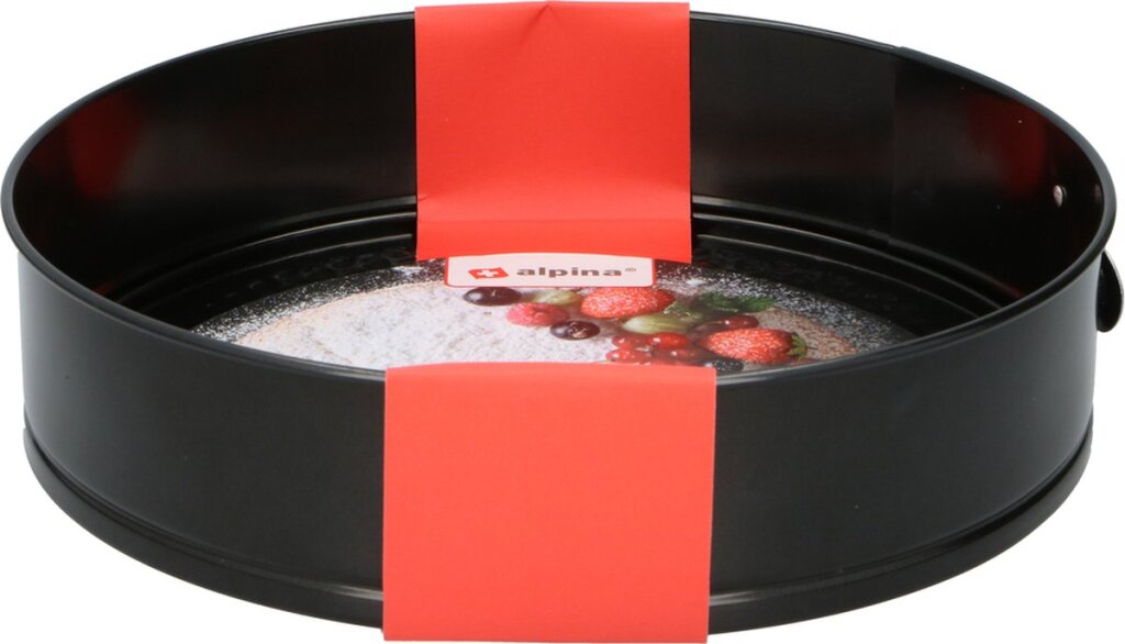 Alpina Springvorm Anti-Aanbaklaag Metaal 28x6,7cm Zwart - Afbeelding 5