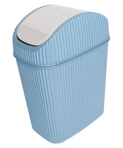 Alythia Tafelafvalbak met Zwaaideksel 2.5L Blauw/Wit