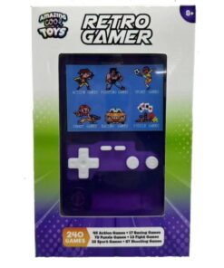 Amazing Cool Retro Gamer Transparant Paars