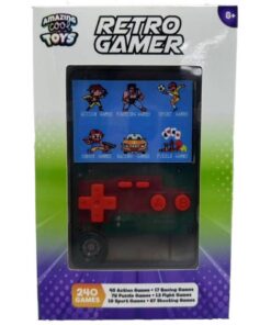 Amazing Cool Retro Gamer Transparant Zwart