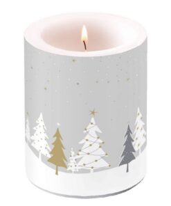 Ambiente Stompkaars Midnight Trees 10x12 cm Grijs
