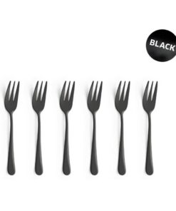 Alternative view of Amefa Trend Gebaksvorkjes 6 Stuks Zwart