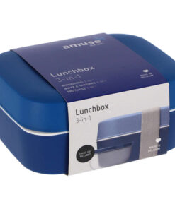 Amuse 3in1 Lunchbox Navy Blauw