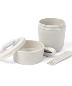 Alternative view of Amuse Tylla Duo Oat Lunchbowl 150+450 ml + Spork Wit