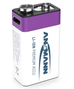 Alternative view of Ansmann Oplaadbaar Batterij 9-voudig En Usb-c