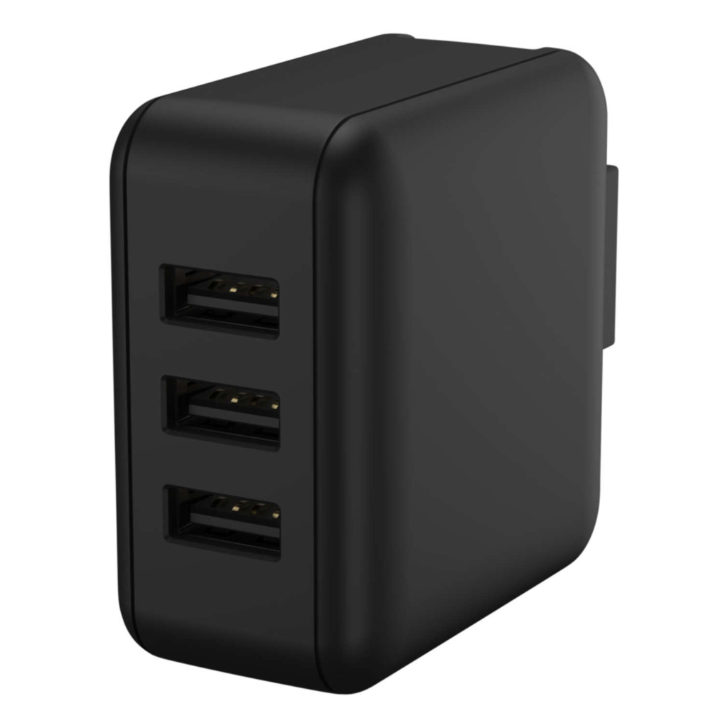 Ansmann USB Reisstekker VS/VK/EU Zwart - Image 3