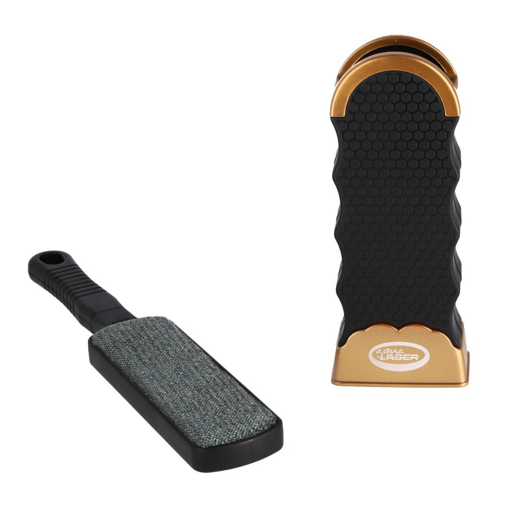 Aqua Laser Sticky Hero Kledingborstel Goud/Zwart - Afbeelding 2