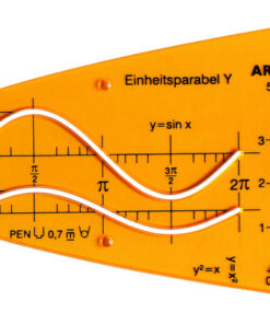 Aristo AR-5012 Eenheidsparaboolsjabloon Y