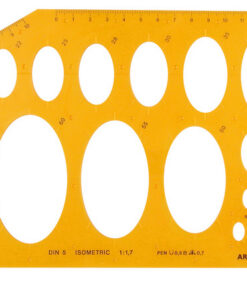Aristo AR-5017 Isometrisch Ellips Sjabloon