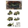 Army Militair Voertuig + Soldaat en Accessoires Verschillende Uitvoeringen