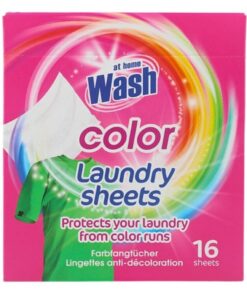 At Home Wasdoekjes voor Gekleurde Was 12 Stuks