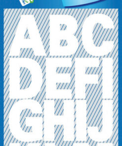 Avery AV-3786 Letteretiket 2 Vel Watervast Wit 10 Setjes met 2 Vel