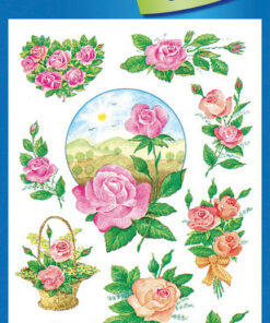 Avery AV-4305 Papieretiket Z-design Creative Pakje A 3 Vel Rozen