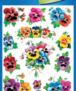 Avery AV-4398 Etiket 3 Vel Viooltjes 10 Setjes met 3 Vel