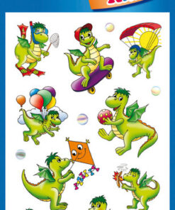 Avery AV-54043 Papieretiket Z-design Kids Pakje A 3 Vel Draken