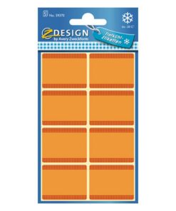 Avery AV-59370 Z-Design Diepvriesetiketten 36x28 mm 40 Stuks Oranje
