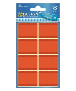 Avery AV-59372 Z-Design Diepvriesetiketten 36x28 mm 40 Stuks Rood