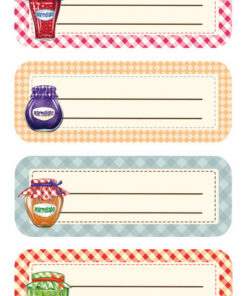 Alternative view of Avery AV-59896 Papieretiket Z-design Home Pakje A 2 Vel Wekpotjes