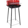 BBQ Half Open 41 cm Rood/Zwart