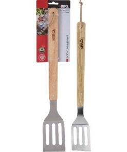 BBQ Spatel RVS/Hout 46cm