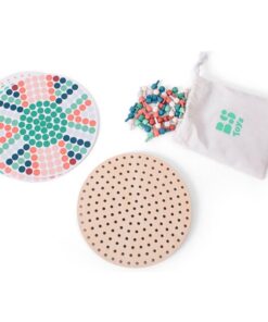 Alternative view of BS Toys Moza&iuml;ek Pinbord Hout