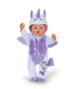 Alternative view of Baby Born Eenhoorn Onesie Paars