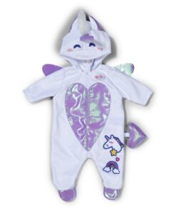 Baby Born Eenhoorn Onesie Paars