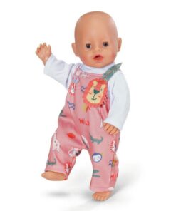 Alternative view of Baby Born Jungle Romper Roze/Wit