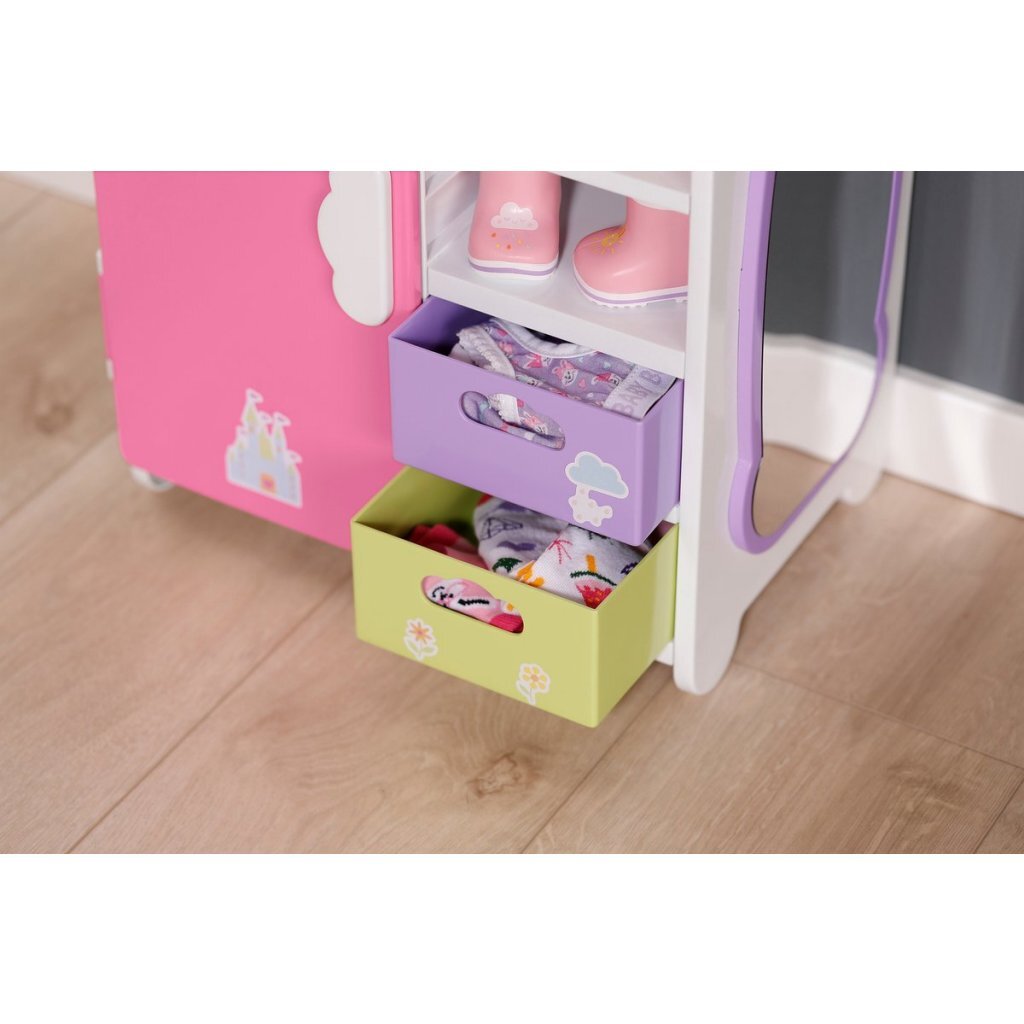 Baby Born Regenboogkledingkast 33x22x39 cm + Licht en Geluid - Image 5