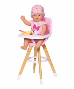 Alternative view of Baby Born Scandinavische Eetstoel Hout/Roze