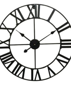 Balance 306874 Wandklok 60 Cm Analoog Zwart