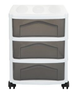 Alternative view of Bama Big Hobby Ladesysteem met 3 Laden 30x30x40 cm Wit/Grijs