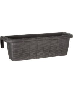 Bama Fioriera Bloem-Balkonbak 60x20x18.5 cm Antraciet