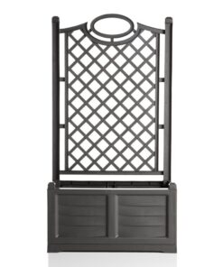 Bama Fioriera Separe Bloemenbak 80x42.5x150 cm Grijs