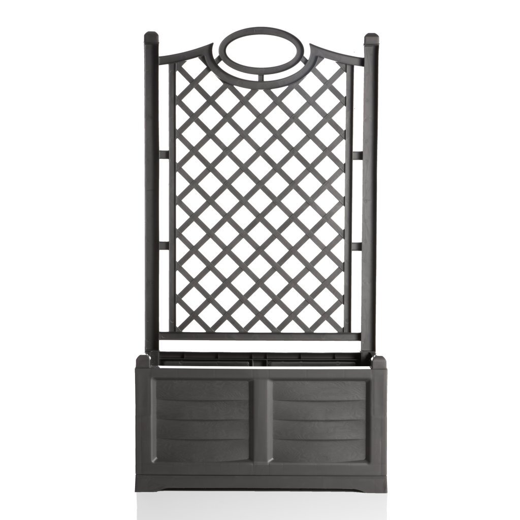 Bama Fioriera Separe Bloemenbak 80x42.5x150 cm Grijs