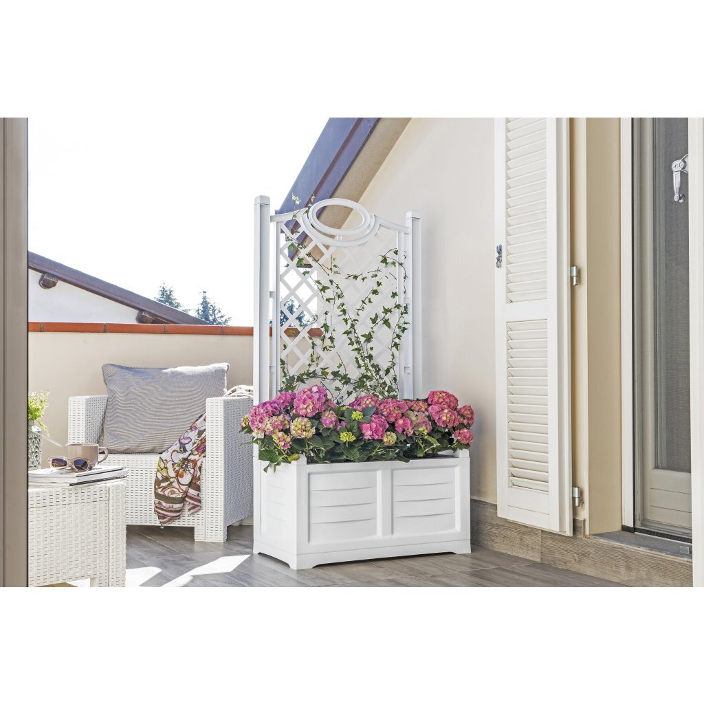 Bama Fioriera Separe Bloemenbak 80x42.5x150 cm Wit - Image 3