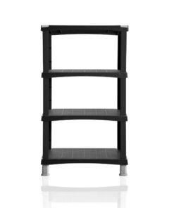 Bama Futuro Opbergsysteem 4 Planken 80x40x137 cm Zwart